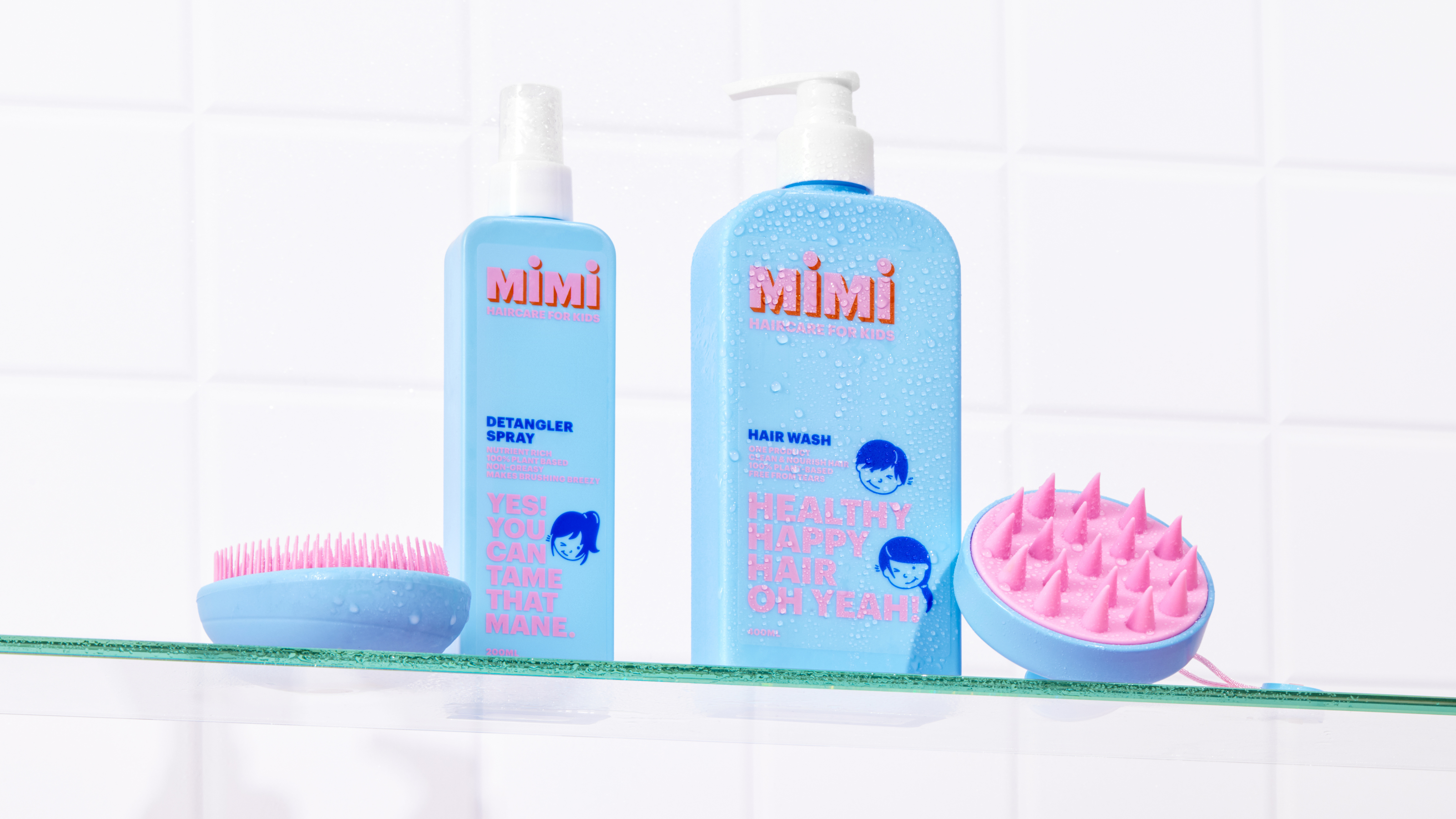 Kids Detangling Spray and Taming Winter Tangles