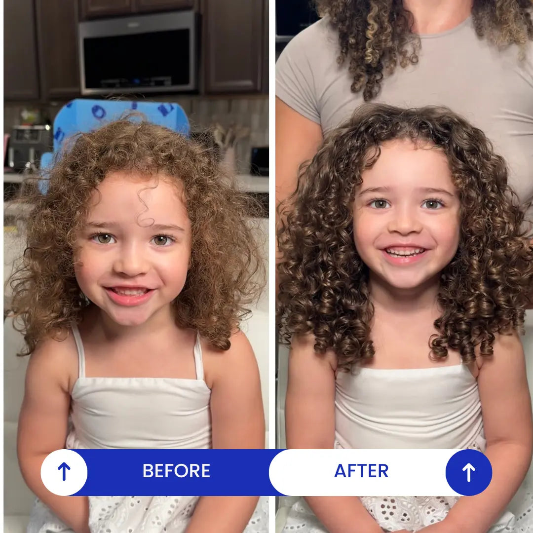 CURLS-TO-GO HAIR BRUSH